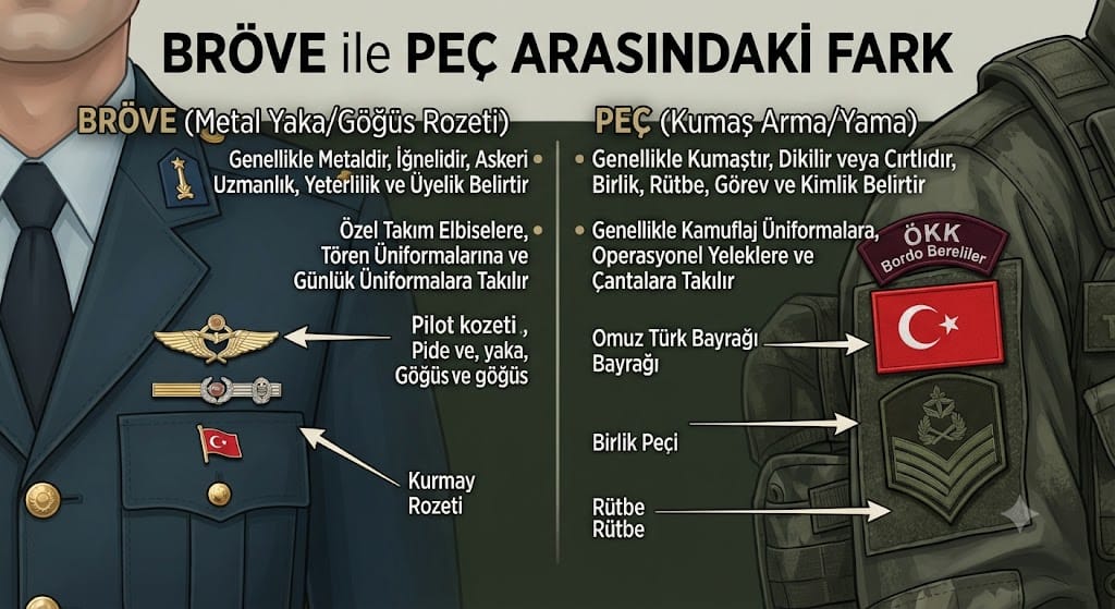 Bröve ile Peç Arasındaki Fark Nedir? Hangisi Nereye Takılır?