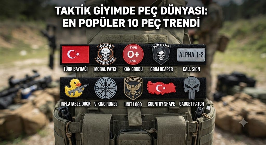 Taktik Giyimde Peç Dünyası: En Popüler 10 Peç Trendi