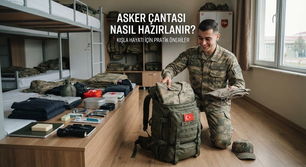 Asker Çantası Nasıl Hazırlanır? Kışla Hayatı İçin Pratik Öneriler