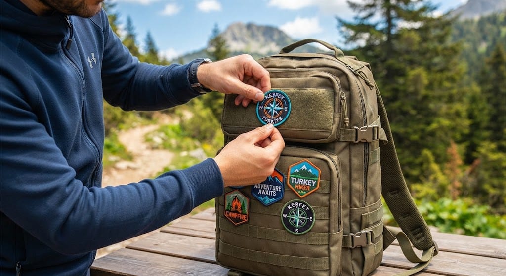 Patch Peçler Sırt Çantasına Nasıl Takılır?
