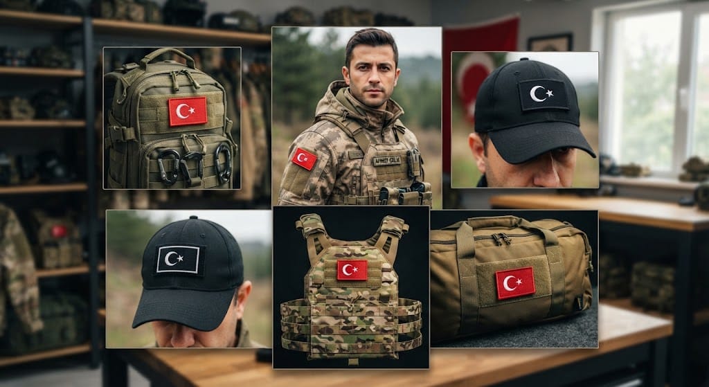 Türk Bayrağı Patch Peçleri Nerelerde Kullanılır?