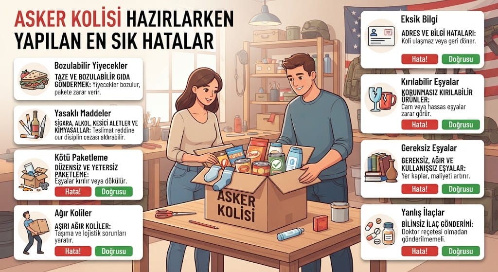 Asker Kolisi Hazırlarken Yapılan En Sık Hatalar
