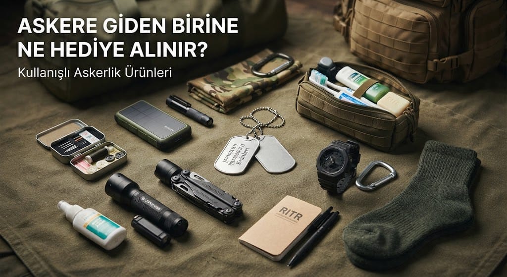 Askere Giden Birine Ne Hediye Alınır? Kullanışlı Askerlik Ürünleri